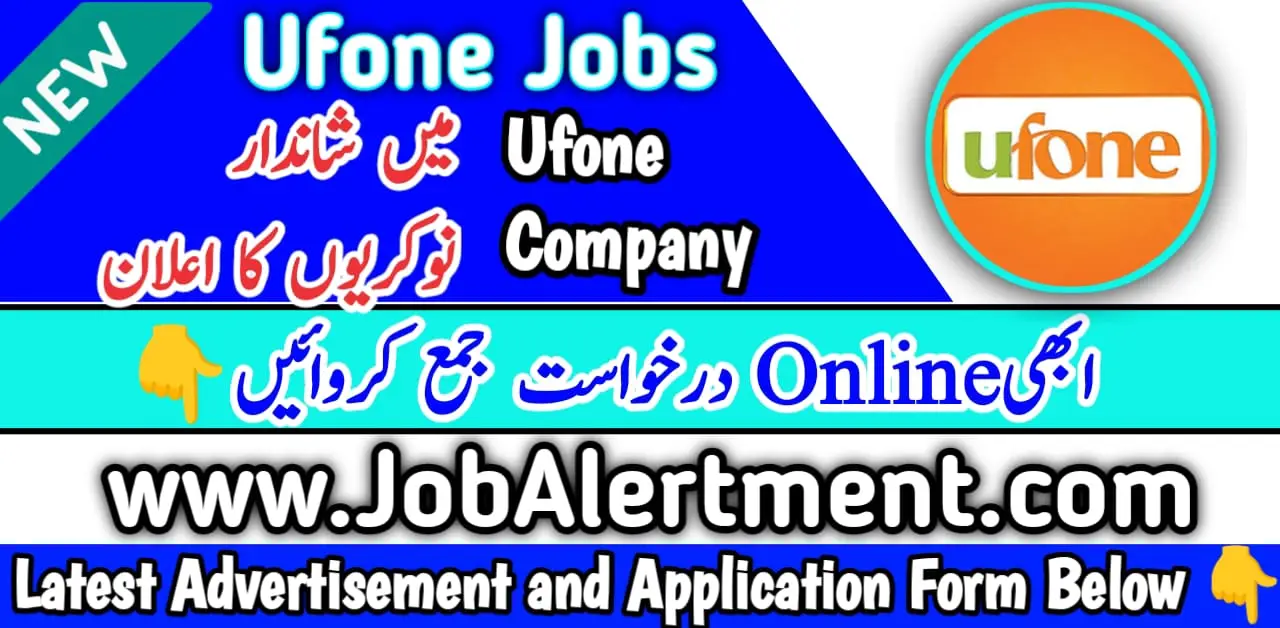 Ufone Jobs 2024 For Female