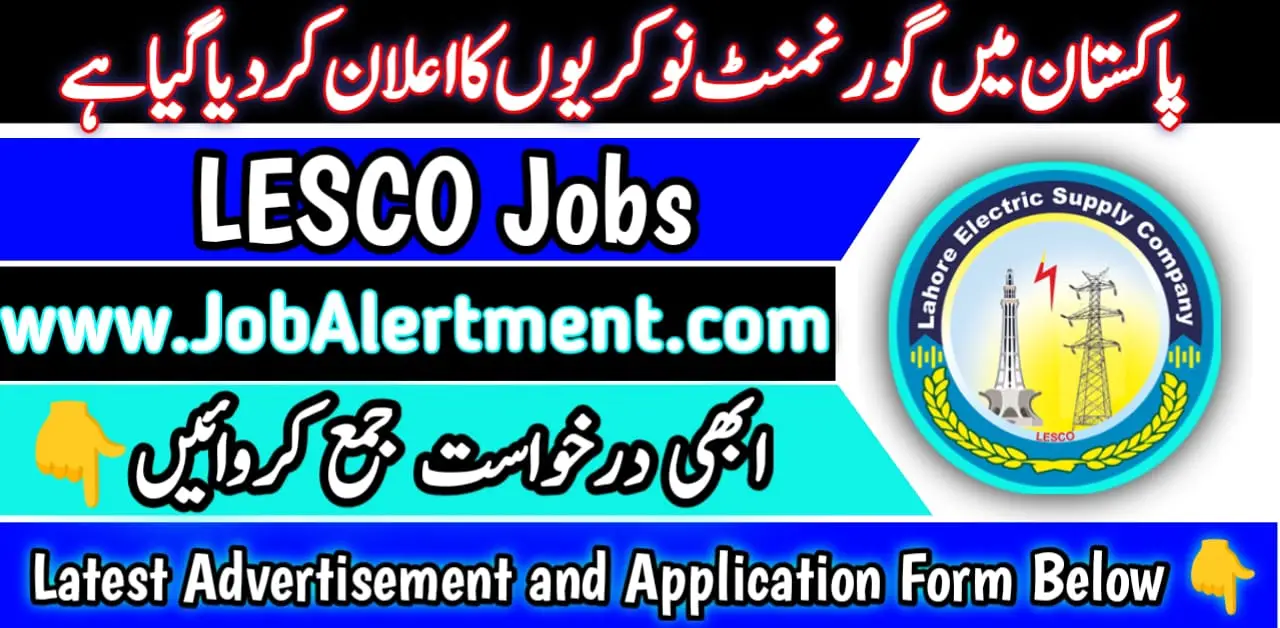 LESCO Jobs 2024 Application Form