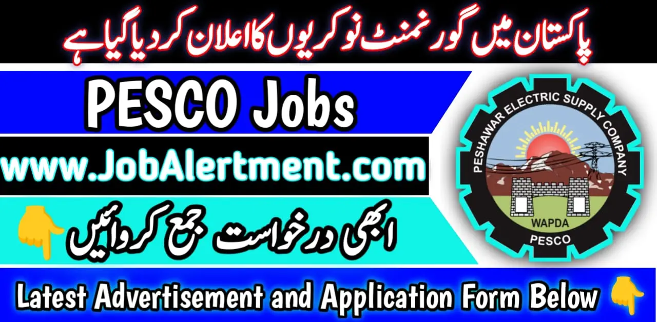 PESCO Jobs 2024 Online Apply