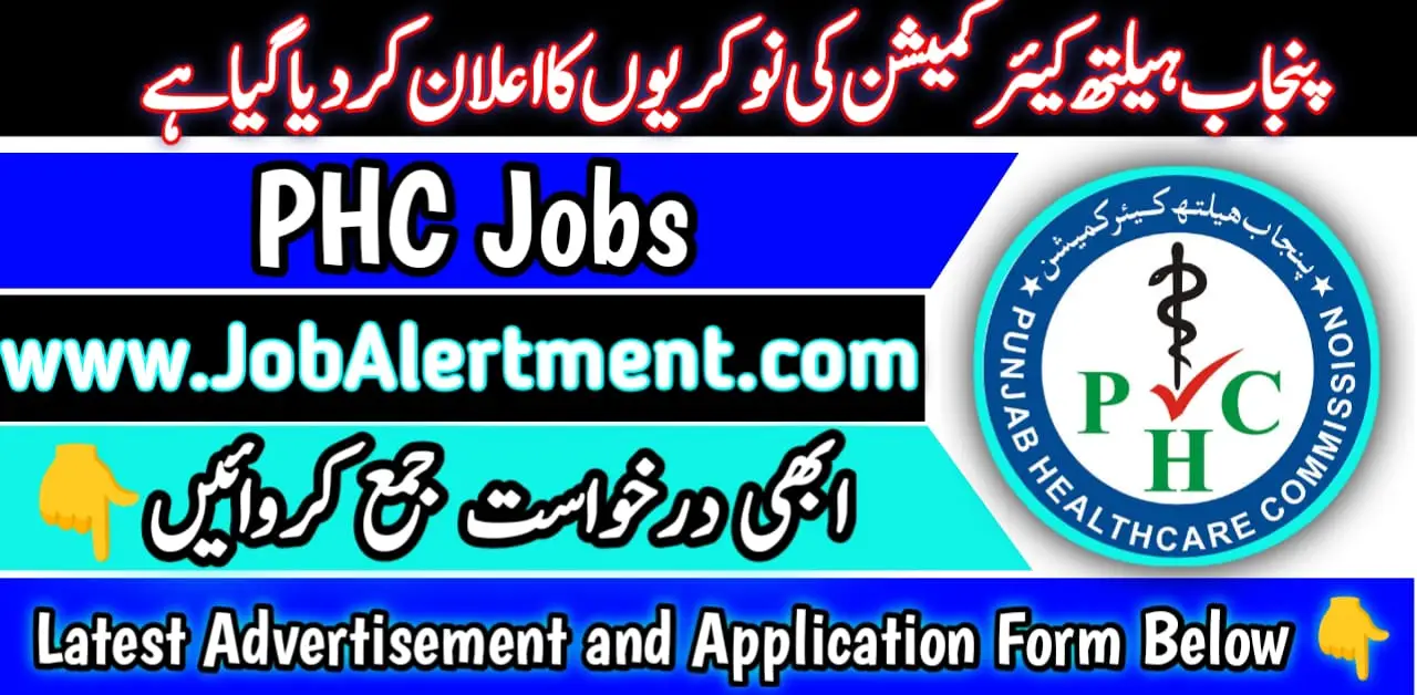 PHC Jobs 2024 Online Apply